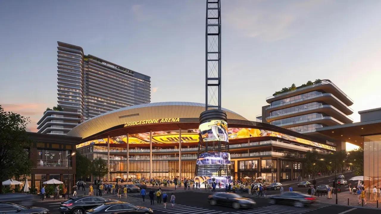 Bridgestone Arena Releases Plans for $750 Million Expansion Project