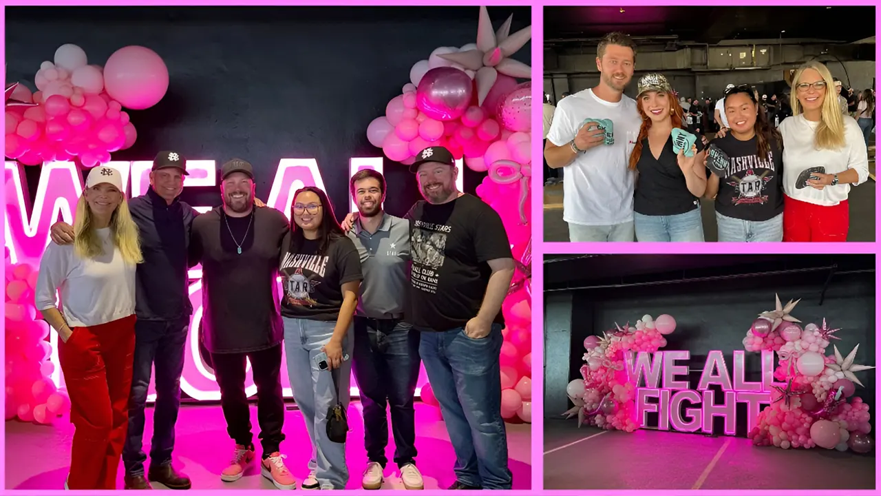 “We All Fight” with Mitchell Tenpenny at 2025 Cornhole Tournament