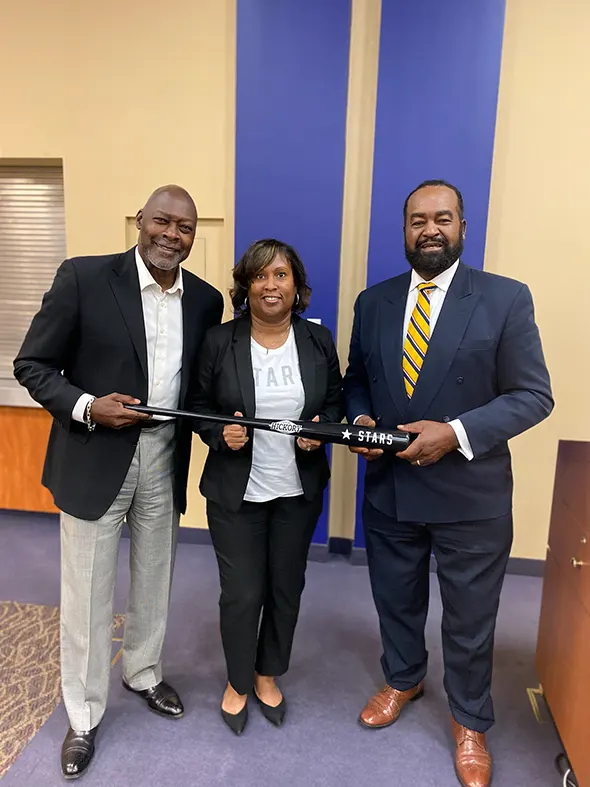 DAVE STEWART SPEAKS TO TSU ALUMNI ASSOCIATION