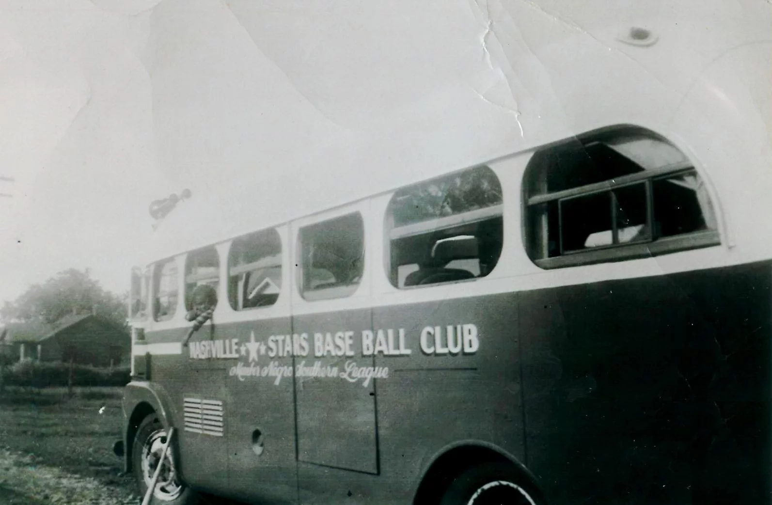 Historic Nashville Stars Team Bus