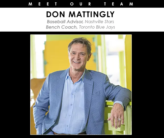 Meet Our Team: Don Mattingly