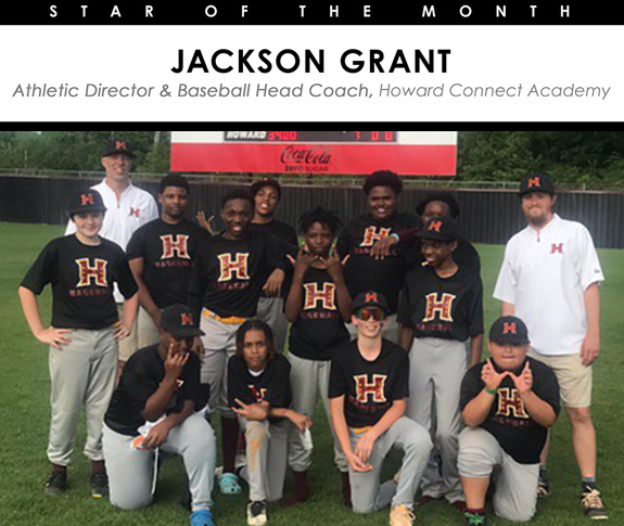 Star Of The Month Jackson Grant