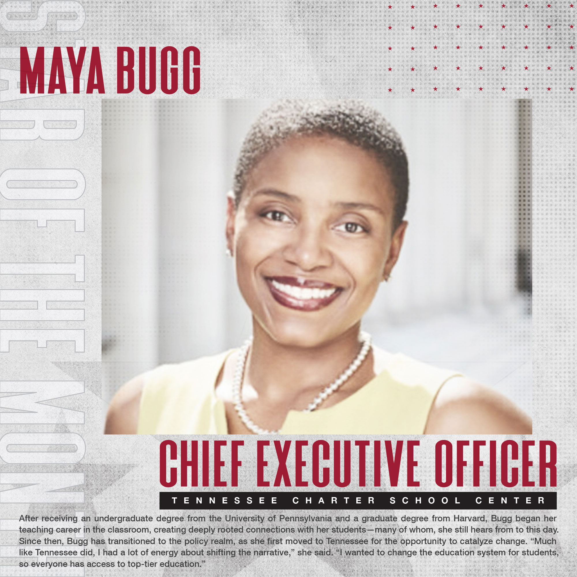 November 2020 Star Of The Month Maya Bugg