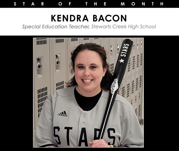 Star Of The Month Kendra Bacon