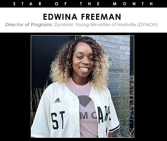 December 2022 Star Of The Month Edwina Freeman