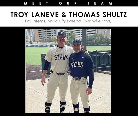 December 2022 Stars Of The Month Troy Laneve & Thomas Shultz